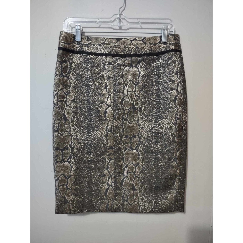 Ann Taylor | Snake Print Pencil Skirt Size 6